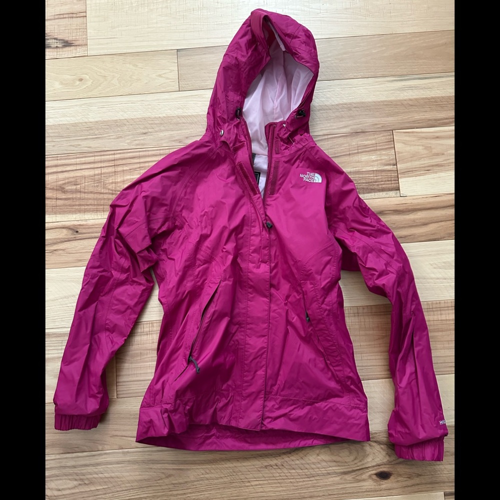 Women’s small North Face rain jacket